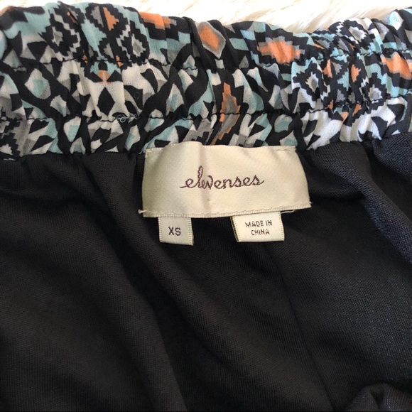 Anthro Elevenses Geometric Shorts - Picture 5 of 5